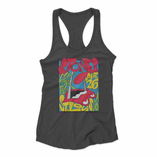 The Rolling Stones No Filter Tour Women Racerback Tank Tops