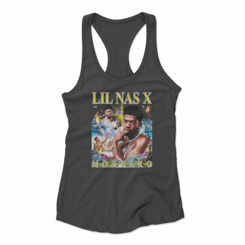 Vintage Jack Harlow Lil Nas X Women Racerback Tank Tops