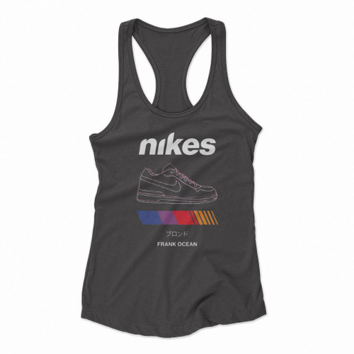 Vintage Nikes Graphic Women Racerback Tank Tops