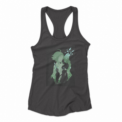 Xiao Genshin Impact Art Anime Women Racerback Tank Tops