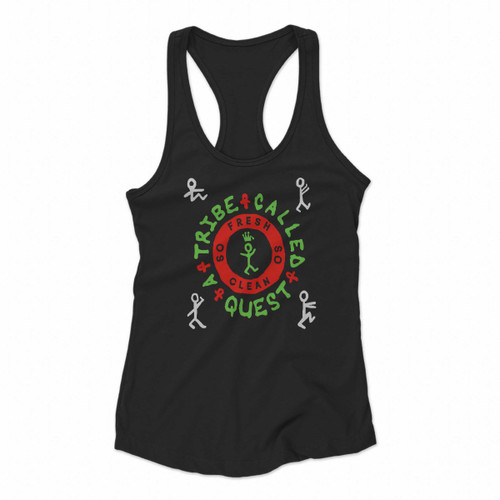 A Tribe Called Quest Atcq Logo Rap Hip Hop Music Women Racerback Tank Tops
