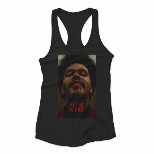 After Hours Cover The Weeknd Women Racerback Tank Tops