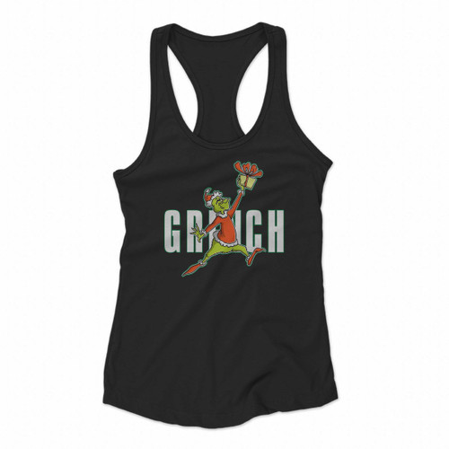 Air Grinch Women Racerback Tank Tops