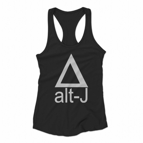 Alt J Band Triangle Logo Women Racerback Tank Tops