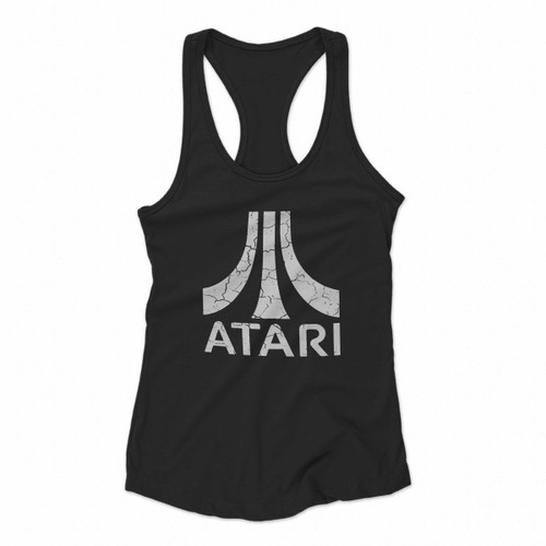 Atari Retro Gaming Games Arcade Seven Colours All One Women Racerback Tank Tops