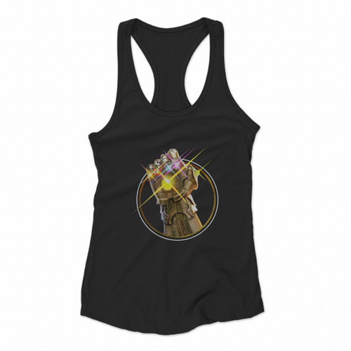 Avengers Infinity Gauntlet Women Racerback Tank Tops