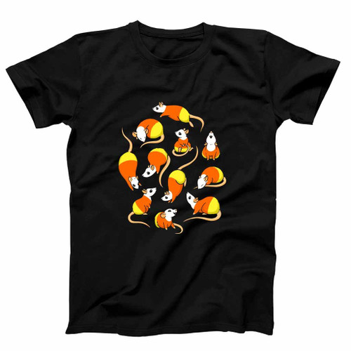 Candy Corn Rats Man's T-Shirt Tee