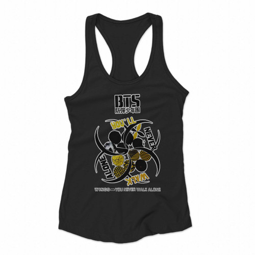 Bangtan Boys Wings You All Never Walk Alone Bts Women Racerback Tank Tops