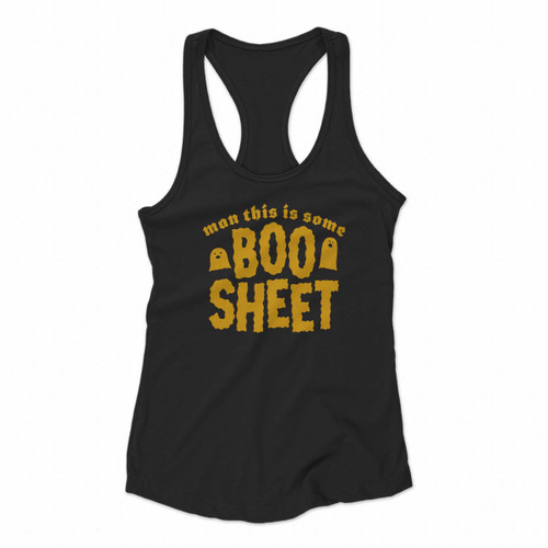 Boo Sheet Women Racerback Tank Tops
