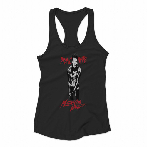 Bruno Mars Moonshine For Women Racerback Tank Tops