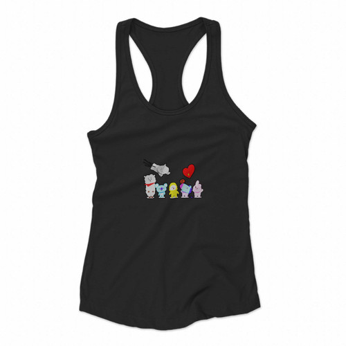 Bts Love Yourself Suga Jimin J Hope Jin V Kpop Women Racerback Tank Tops