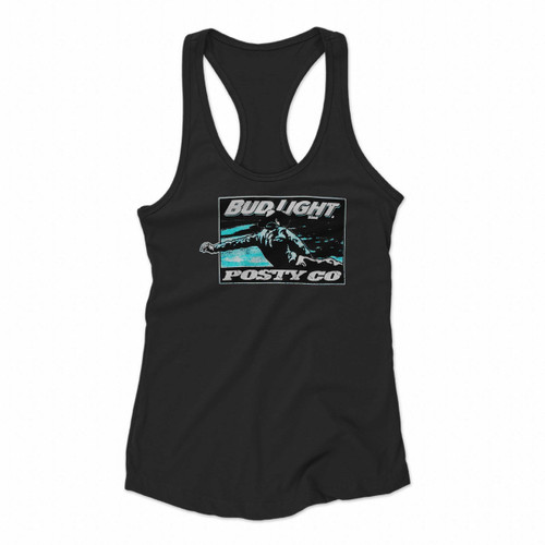 Budlight Posty Co Post Malone Women Racerback Tank Tops