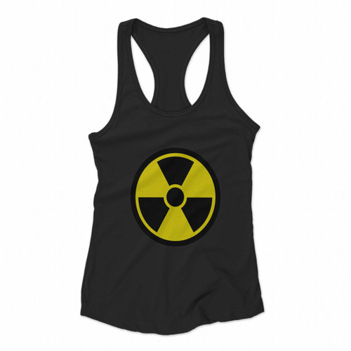 Chernobyl Radioactive Symbol Women Racerback Tank Tops