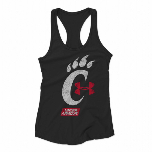 Cincinnati Bearcats Under Armour Grunge Women Racerback Tank Tops