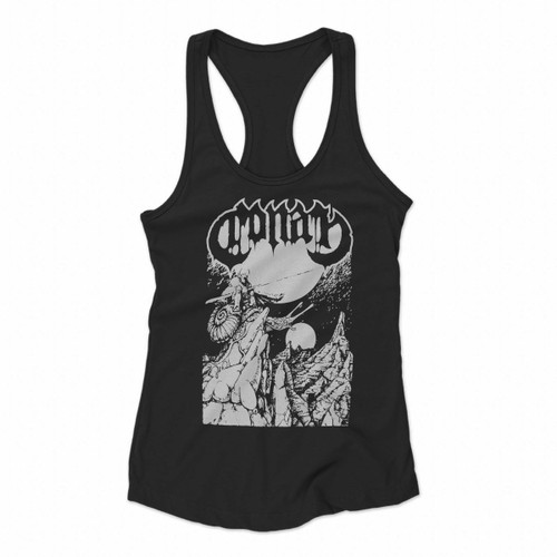 Conan Sentinel Doom Metal Stoner Sludge Slomatics Women Racerback Tank Tops