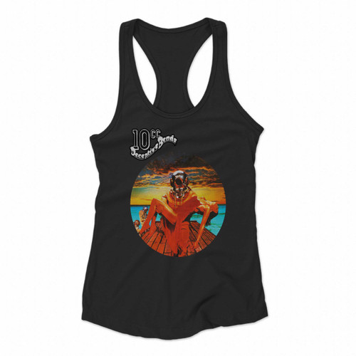 Deceptive Bends 10Cc Rock Alternative Metal Women Racerback Tank Tops