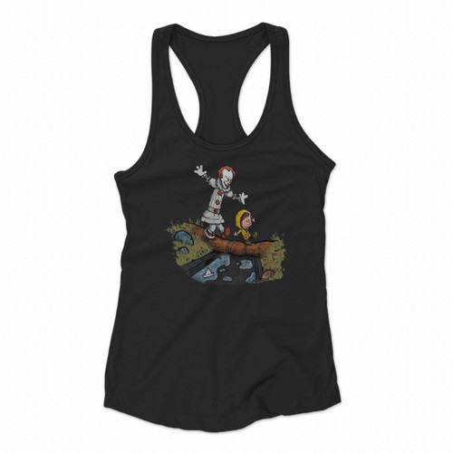 Derry Pennywise Can I Have My Boat Women Racerback Tank Tops