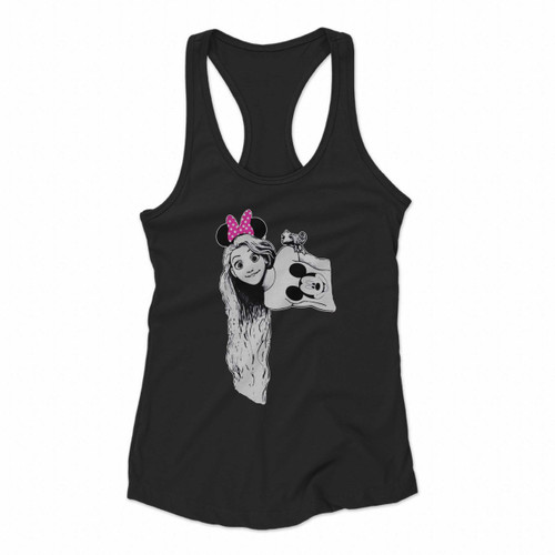 Disney Rapunzel Women Racerback Tank Tops Disney Rapunzel Women Racerback Tank Tops