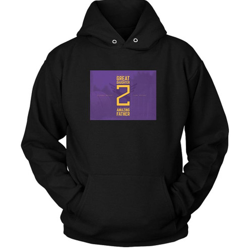 Gianna Brant And Kobe Bryant Unisex Hoodie