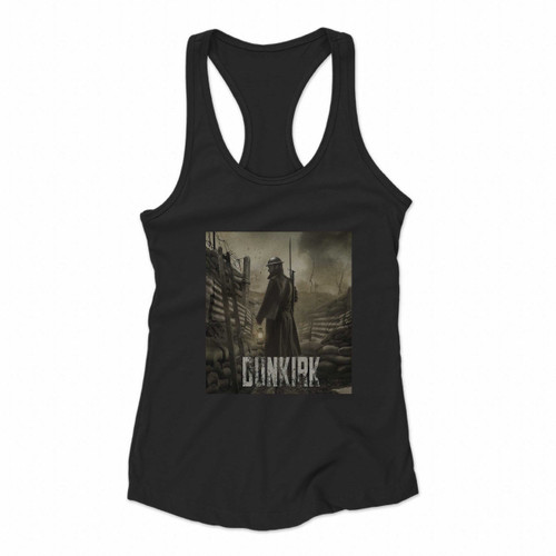 Dunkirk War Women Racerback Tank Tops