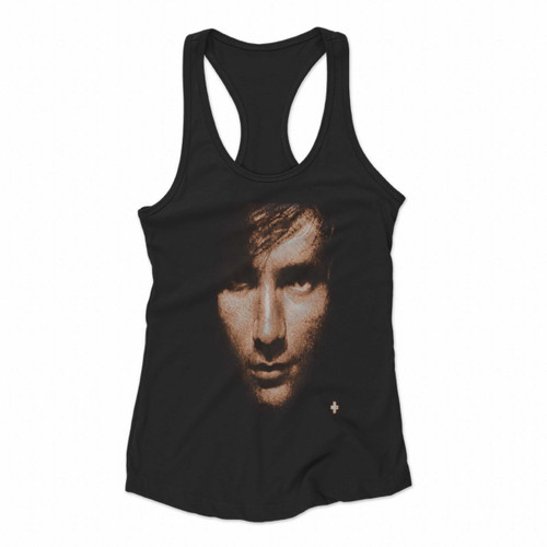 Ed Sheeran Face Women Racerback Tank Tops