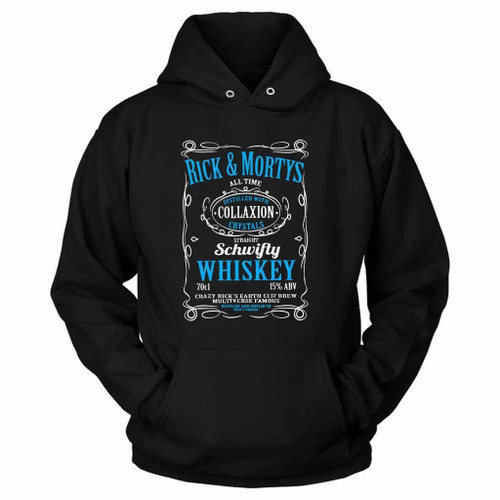 Ricks Schwifty Whiskey Comedy Unisex Hoodie