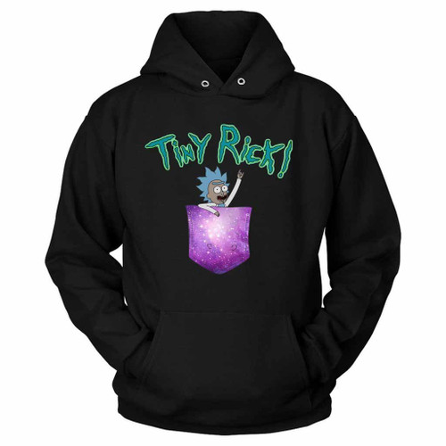 Tiny Rick Space Pocket Rick And Morty Comedy Unisex Hoodie