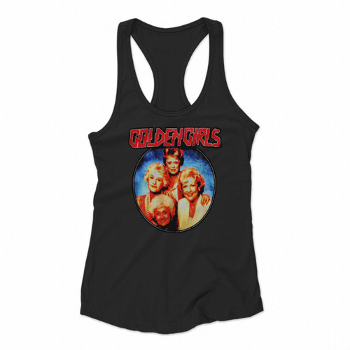 Golden Girls Metal Women Racerback Tank Tops