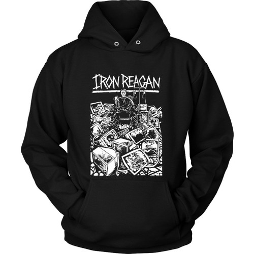 Iron Reagan Bleeding Frenzy Crossover Thrash Municipal Waste Unisex Hoodie