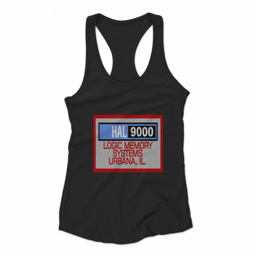 Hal 9000 Logic Memory Systems Art Women Racerback Tank Tops