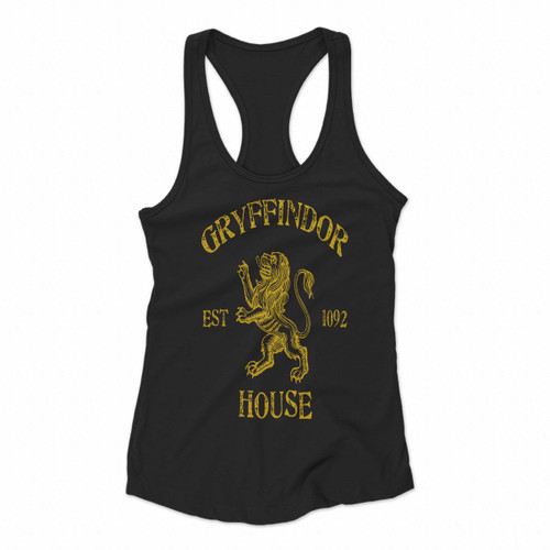 House Gryffindor Women Racerback Tank Tops