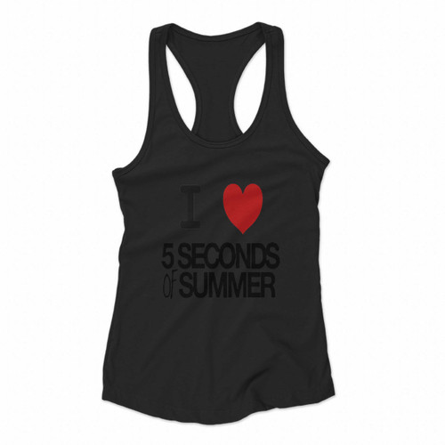 I Love 5Sos Women Racerback Tank Tops