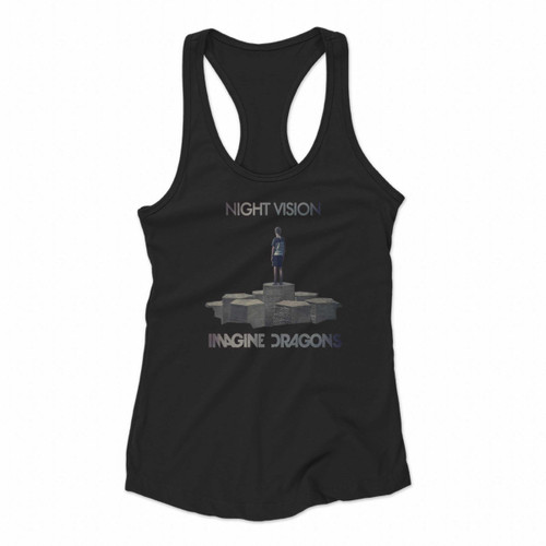 Imagine Dragons Night Vision Art Cover Women Racerback Tank Tops