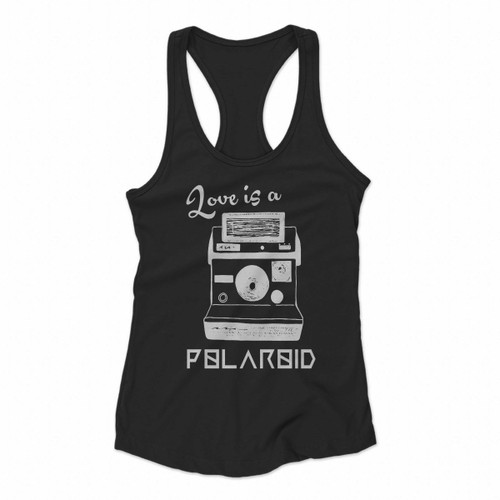 Imagine Dragons Polaroid Lyrics Love Is Women Racerback Tank Tops