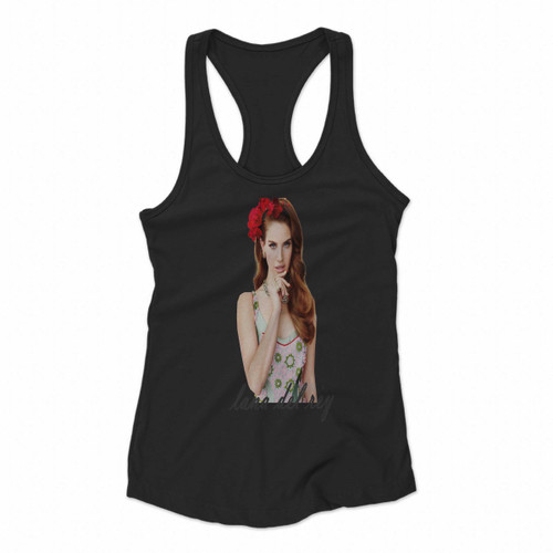 Lana Del Rey Women Racerback Tank Tops