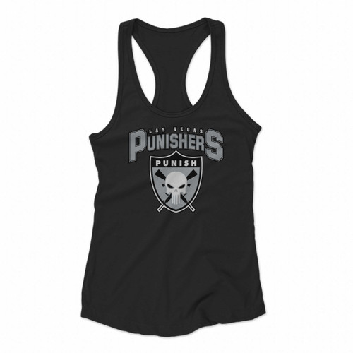 Las Vegas The Punishers Women Racerback Tank Tops