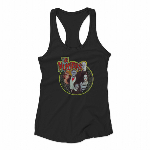 Lily Munster Addams Family Munsters Women Racerback Tank Tops