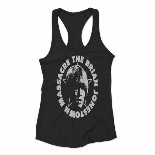 Massacre The Brian Jonestown Art Women Racerback Tank Tops