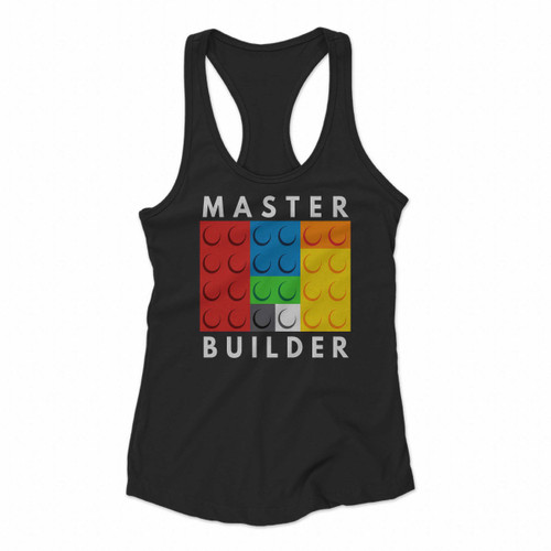 Master Builder Lego Women Racerback Tank Tops