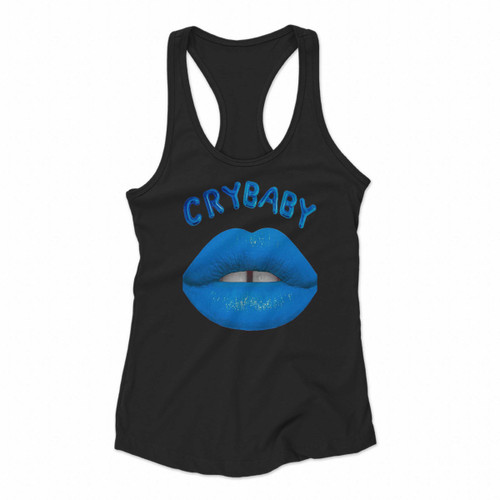 Melanie Martinez Crybaby Blue Mouth Women Racerback Tank Tops