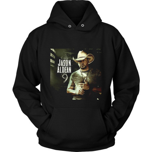 Jason Aldean 9 Album Cover Unisex Hoodie