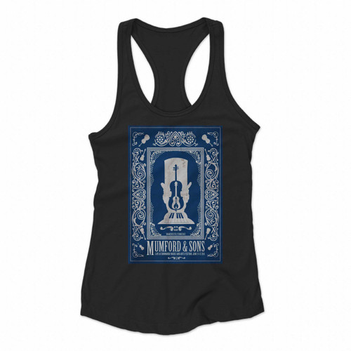 Mumford And Sons Poster Manchester Tenesse Women Racerback Tank Tops