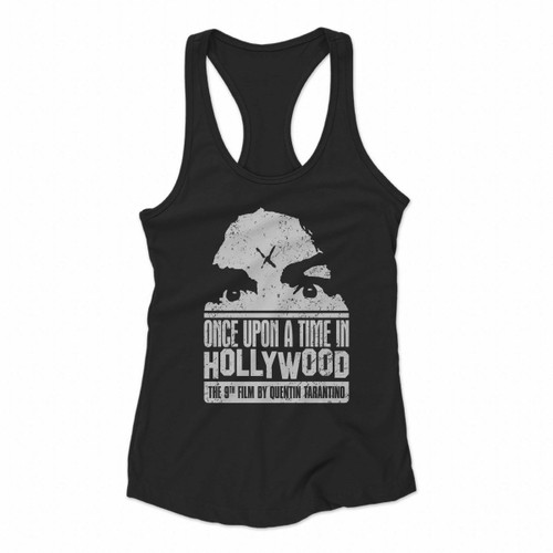 Once Upon A Time In Hollywood Fan Art Women Racerback Tank Tops