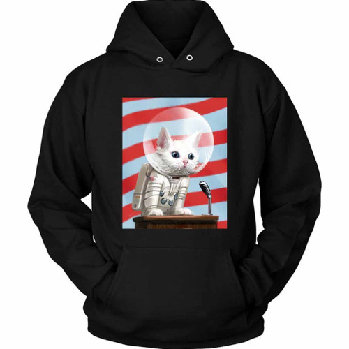 Fallout 4 Poster Mr Pebbles First Cat In Space Unisex Hoodie