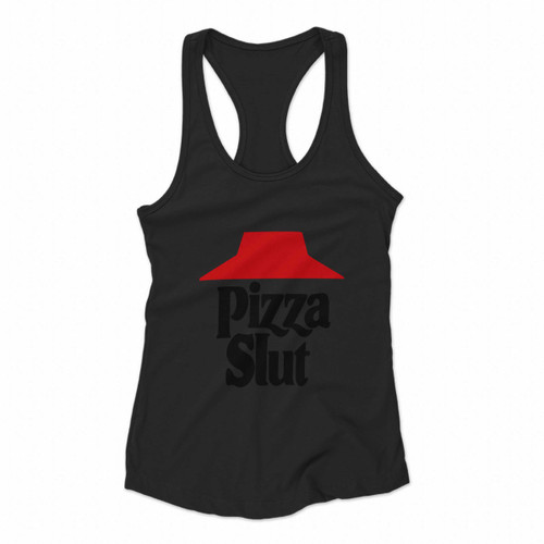 Pizza Slut Pizza Party Women Racerback Tank Tops