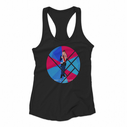 Post Malone Round Effect Cover Women Racerback Tank Tops