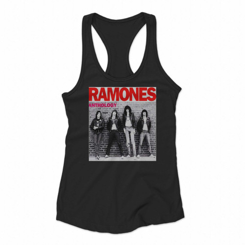 Ramones Anthology Women Racerback Tank Tops
