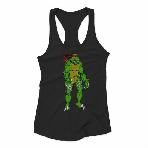 Raphael Demons Mutant Ninja Turtle Tmnt Women Racerback Tank Tops