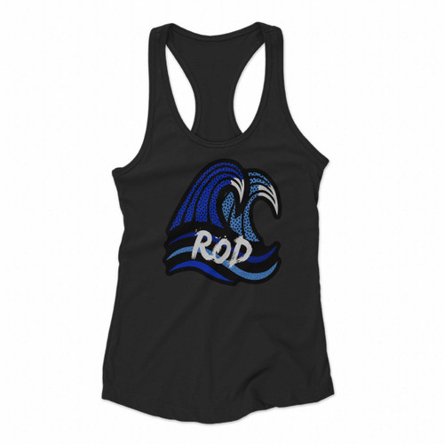 Rod Wave Logo Women Racerback Tank Tops