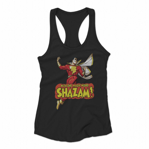 Shazam Dc Comics Women Racerback Tank Tops